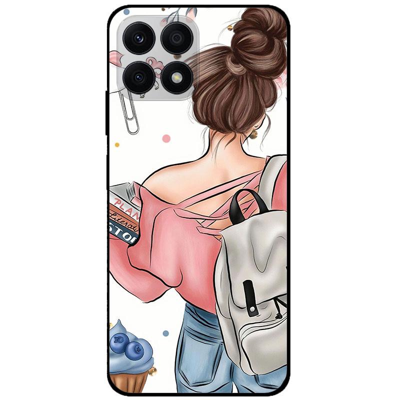 

For Huawei Honor X8a X8b X 8a X 8b HonorX8b Fundas For Honor X8b Case HonorX8a Soft Silicone Phone Case Fashion TPU Cover Coque Honor X8a