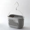 Plastic Hanging Storage Basket with Hook Open Bath Basket Home Supplies Drain Organizer Boxes Bathroom Kitchen Storage Supplies