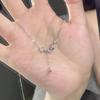Autumn and winter versatile collarbone chain star necklace female niche design collarbone ins simple and cold accessories