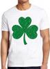 St. Patrick's Day T Shirt Distressed Shamrock Green Irish Cool Gift Tee 2772