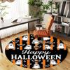 1pc Happy Halloween Round Chair Mat Area Rug - Non-Slip, Floor Mat for Office, Bedroom, Home Decor Christmas Gift-1002352