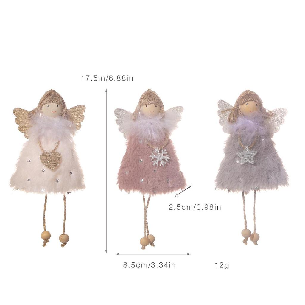 Ming Guan Angel Doll Christmas Tree Ornaments - Children's Holiday Gifts
