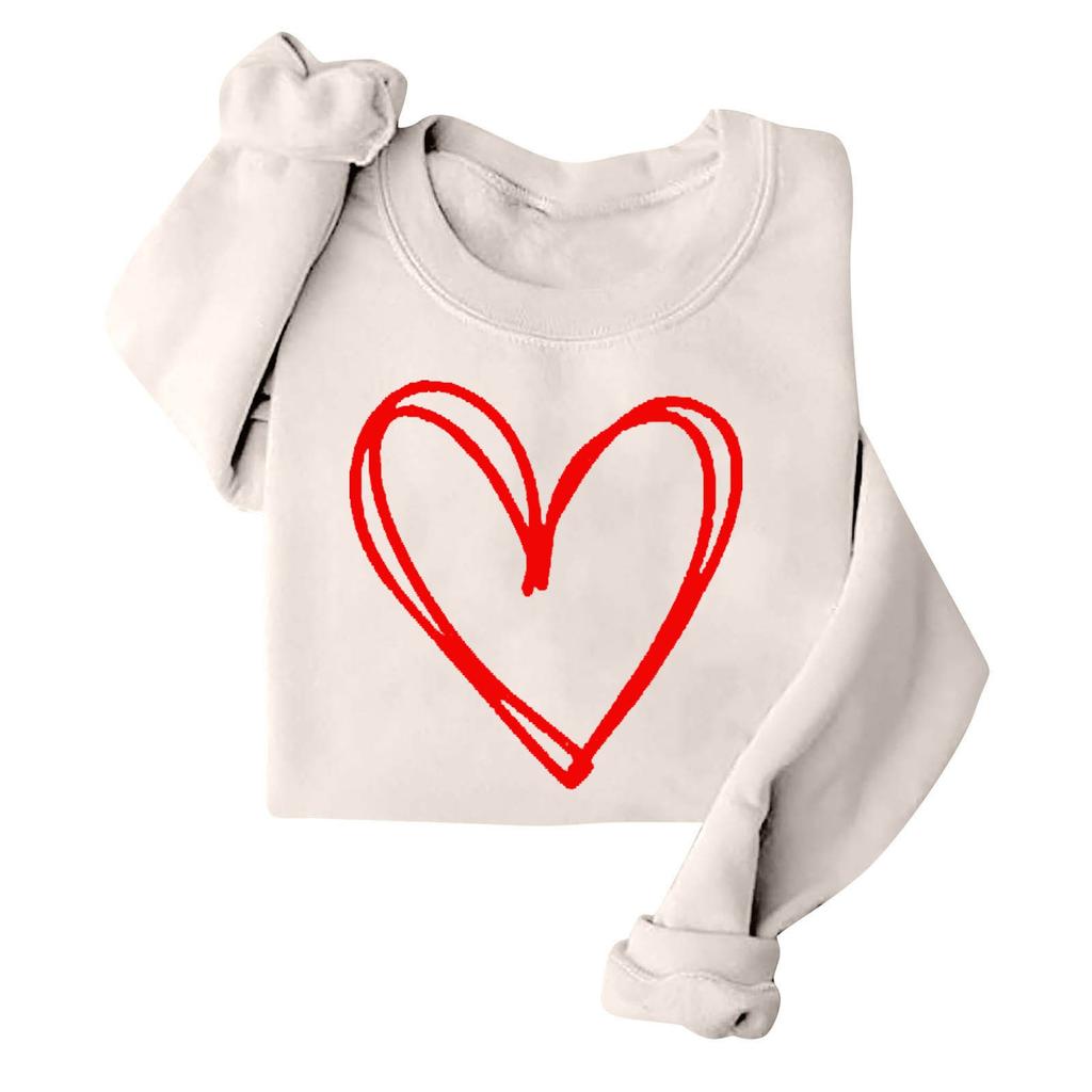 Damska luźna bluza z kapturem z nadrukiem. Casualowa modna bluza sportowa