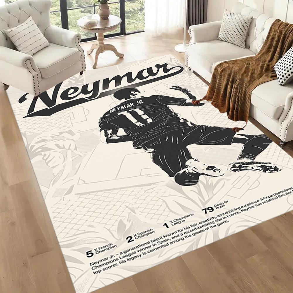 Mbappe 144 Area Rug Design for Entryway Decorate room Dormitory Foyer Antislip Carpet Decorate Offices Gift for Festivals
