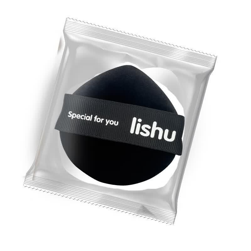Lishu Black Pineapple Series Ultra-Soft Makeup Puffs & Accessories