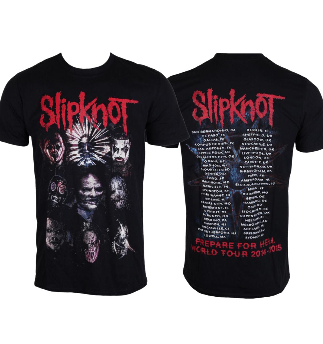 Slipknot Prepare For Hell Art Pattern Metal Band TShirt Casual Trendy Style Cotton TShirt Suitable For Both Unisex And Unisex S