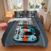 Car Bedding 3 Piece Set HD Print Duvet Cover Pillowcases for Teens Adult Bedroom Decoration Christmas Gift