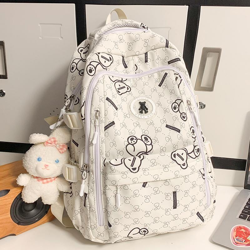 Elementary School Girls Junior High School Students High School Students College Boys Backpack Printed Backpack