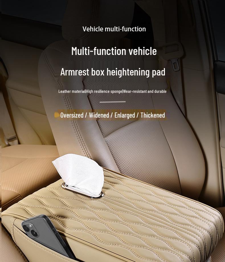 Universal Armrest Box Heightening Pad for Prado / Land Cruiser / Patrol