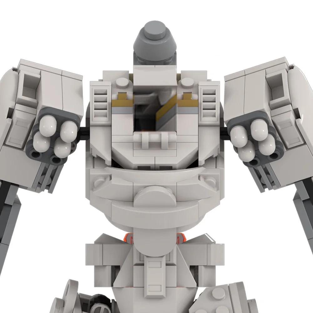 MOC Astronaut Mech Suit Building Blocks Model Astronaut Space Adventure Mecha Bricks DIY Assembly Toys Kids Birthday Gifts