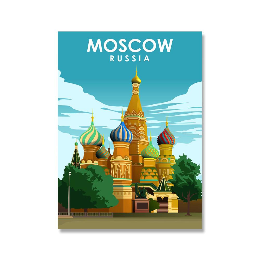 Venice Berlin Houston Travel Canvas Painting Sydney Wall Art Nordic Posters and Prints Wall Pictures for Living Room Decor