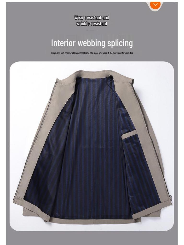 Men's Spring & Autumn Administrative Jacket