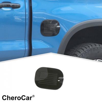 Car Fuel Tank Cap Door Panel Decor Cover Trim For Chevy Silverado GMC Sierra 19+