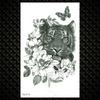 Tatuaje Temporare Colorate cu Lotus Pentru Femei Fete Flori de Trandafir Mehndi Autocolant Tatuaj Iasomie Bujor Tatuaje Impermeabile Artă Corporală Mână