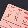 Suture Silicone Surgical Training Skin Medical Silicone Suture Practice Pad Reusable Teaching Model