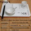 Melamine Divided Canteen Dinnerware Set