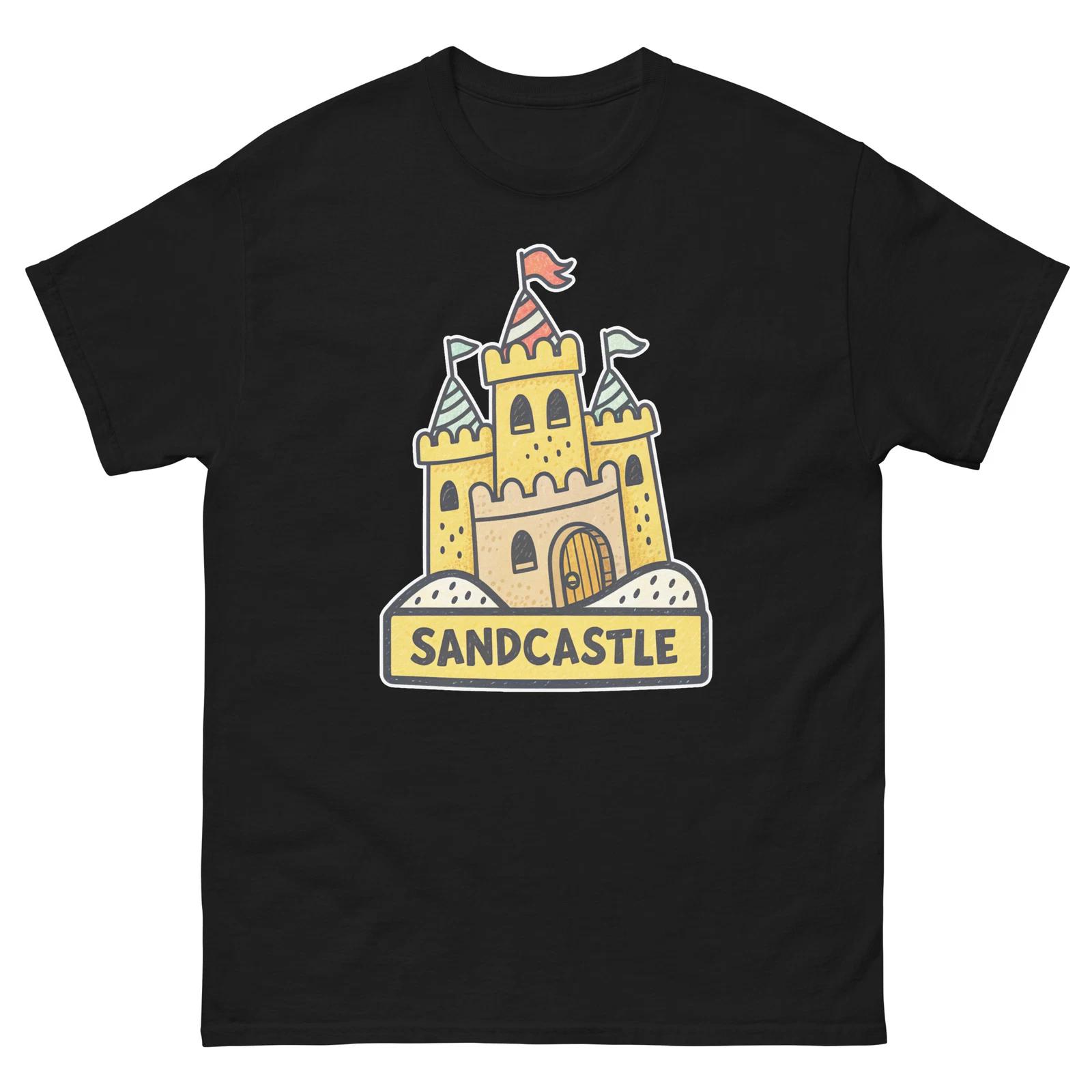 Sandcastle Ocean Beach Water Marine T-Shirt S