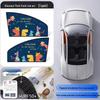 Magnetic Car Sun Shade Curtain for Baby - Side Window Sun Block & Privacy Protection