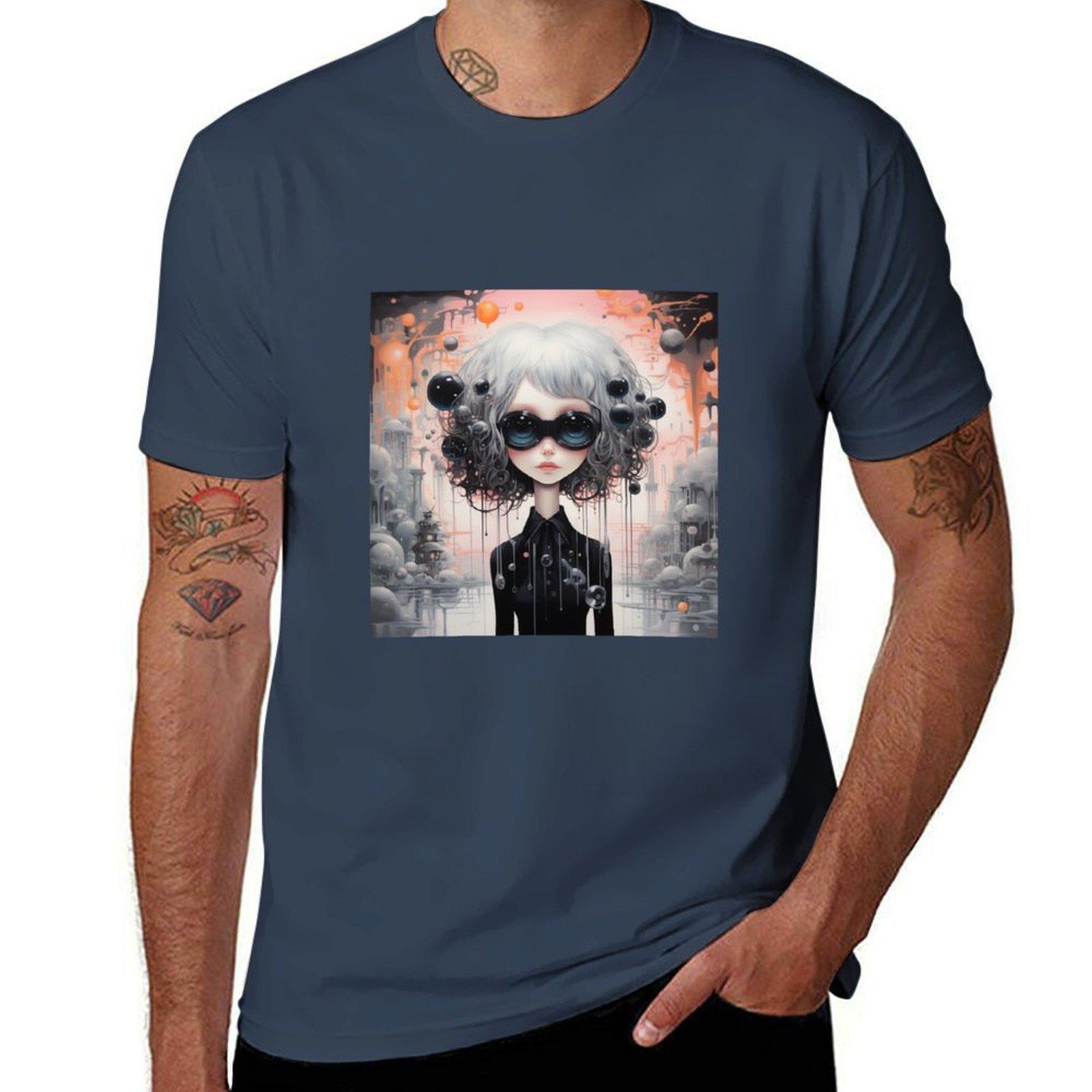 Polly Sourpuss Tshirt new edition kawaii clothes men t shirts S