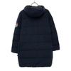 Karrimor Wappen Hooded down coat S Navy Lined, snap button, double zipper Women Used