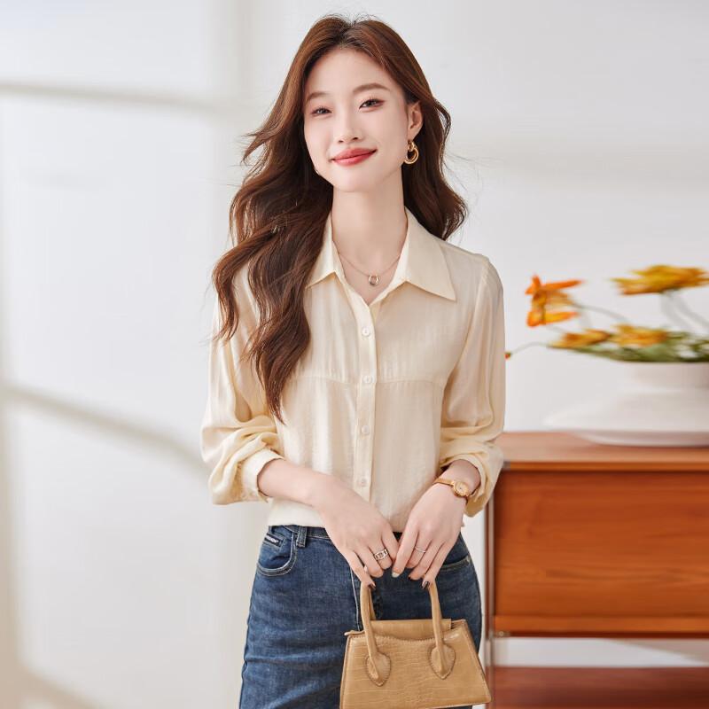 

Women s Chic Long-Sleeve Business Blouse EU 37