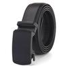 Men's Two-Layer Cowhide Leather Belt with Automatic Buckle - Versatile Business Style