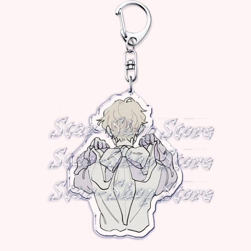 Cute Alien Stage Roommates Chibis Keychains for Womens Accessories Bag Luka Ivan Till Mizi Hyuna Sua Keyrings Jewelry Fans Gifts