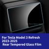 For Tesla Model 3/Y/S/X Refresh Car Central Control Navigation Screen Tempered Glass Film Protector Trument Protective Films
