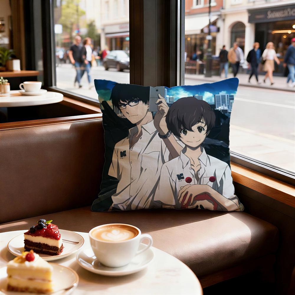 

Anime Zankyou no Terror Cushion Cover Decorative Cushions Covers Cover Sofa 50x50 Pillow 4 Piece 45x45 40x40 Pillowcase 30X30cm