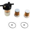 Fuel Filter Assembly 6A320-58862 6A320-58830 6A320-59930 Compatible with Kubota L B M Series RTV Tractor L2501 L2800 B2710 B2910 RTV900 M5640 2PCS