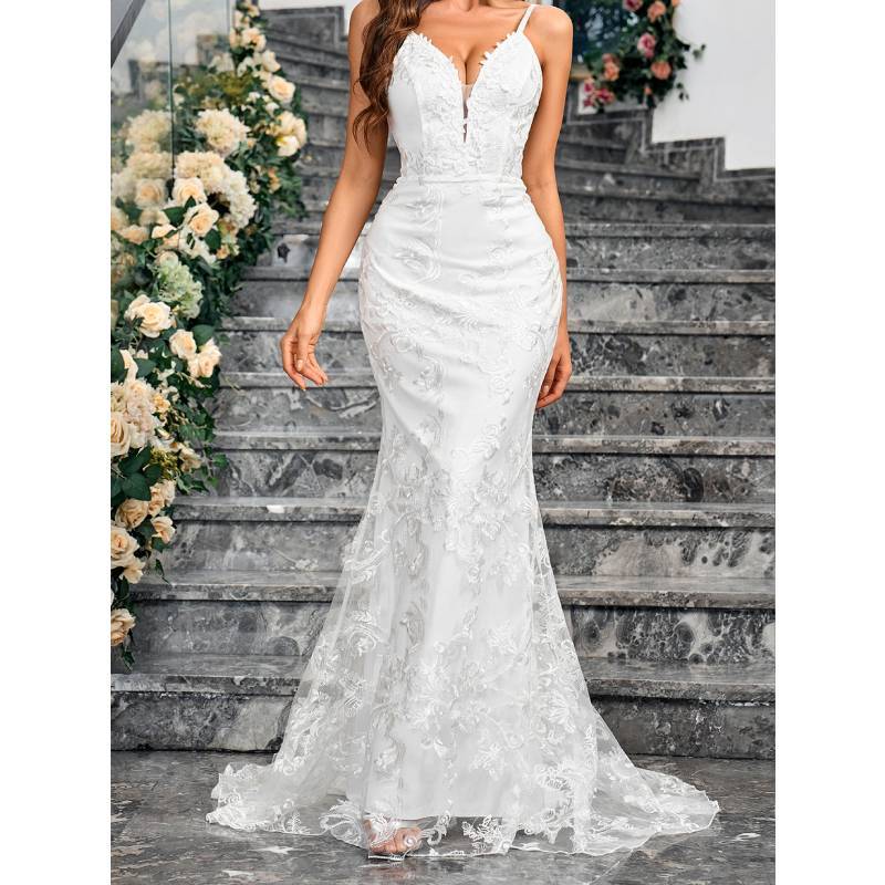 Elegant Satin Polyester Mermaid Evening Dress With Zipper For Formal Events