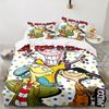 Ed Eddy Mystery Bedding Set 3pcs, High Quality Bedding Set Including 1pc Duvet Cover And 2pcs Pillowcases for Bedroom, Dormitory Gift