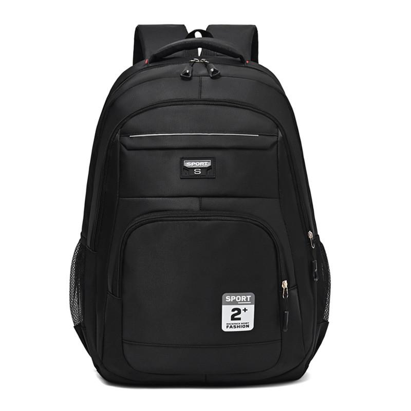 

Oxford Cloth Travel Backpack With Letter Digit Pattern For Middle School Students And Commuters