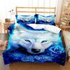 Wolf Digital Print Polyester Bedding Sets Covers Boys Duvet Cover Set For Teens Bedding Set Bed Comforter Set