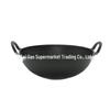 Traditional Double-Eared Cast Iron Pot - Round Bottom for Stewing & Stir-Frying On Gas or Firewood Stoves