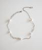 Merrymotive Rhythmical Pearl And Chain Necklace