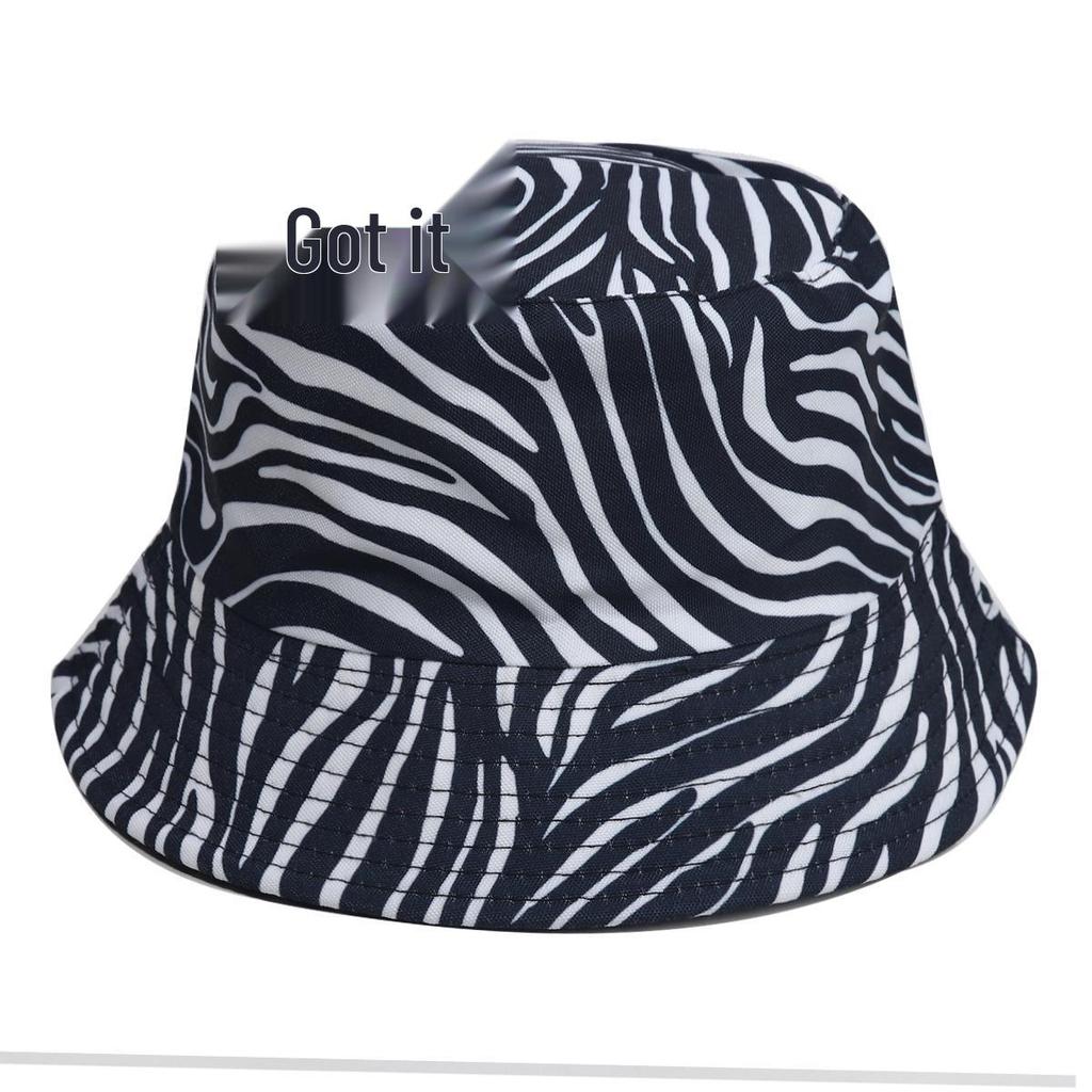 Unisex Double-Sided Bucket Hat - Spring/Summer Sun Protection, Colorful Tie-Dye Hip Hop Style