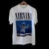 Nirvana Nevermind Smiley Vintage Reprint T-shirt a punto singolo XL T-shirt Unisex