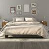 Nightstands 2 pcs Smoked Oak Wood Based Material