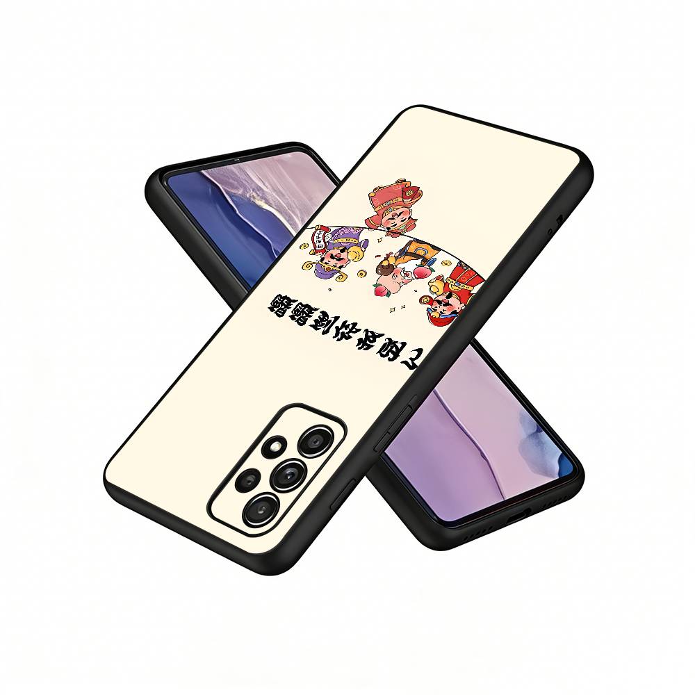 

Happy Prosperous Case For Samsung A21 31 51 53 71 20 22 30 32 42 50 10 11 4G 5G Cover Samsung A70