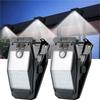 Clip On Solar Motion Lights Outdoor Waterproof,Solar Fence Lights Outside with 58 LEDs, Portable Solar Powered Security Light