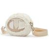 Champion Furry Series Cute Big C-Logo Color Block Trendy Versatile Fabric Mini Shoulder Bag Round Crossbody Bag Unisex Bags U3DACPU22