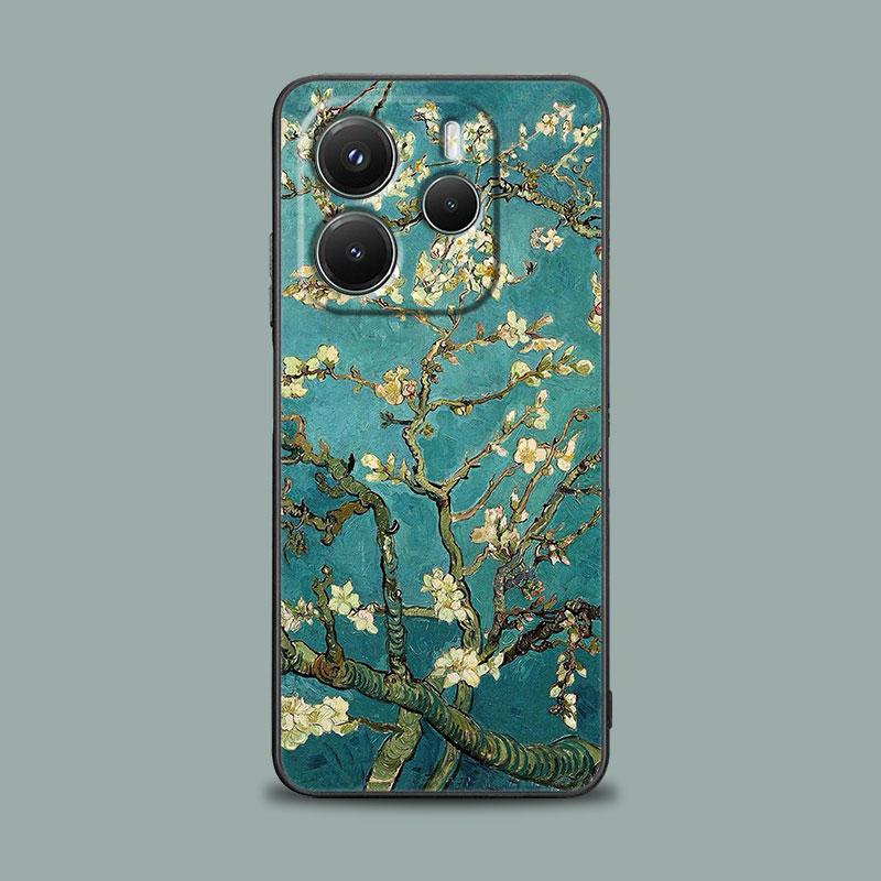 Phone Case for Xiaomi Redmi 15C 14C 12C 13C Redmi Note 15 14 13 12 11 10 Pro Plus 5G 12S Soft Cover Painting Van-Gogh Night Sky