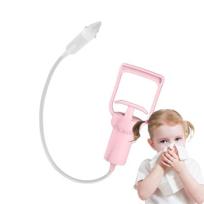 Baby Nasal Aspirator Powerful Hand Pump Safe Comfortable Nose Cleaner For Newborns Toddlers Kids Congestion Relief Mucus Remover