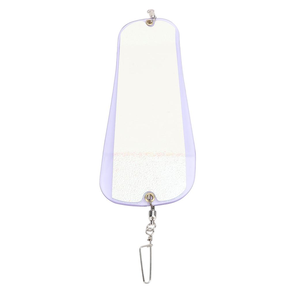Fishing Flasher ABS Underwater Double Sided Luminous Swivel Diving Board Flasher for Sea Fishing Trolling Accessories