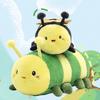 Non-Toxic 20-40Cm Cartoon Cute Bee Plush Doll Pillow Fun Soft Insect Bee Ladybug Caterpillar Plush Toy Home Decor Gift For Children And Children