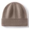 Men's Winter Cashmere Knitted Hat - Warm, Thick, and Ear-Protecting for Outdoor Cycling