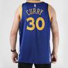 Nike Golden State Warriors Stephen Curry NBA Basketballtrøye Nr. 30 Fan Edition Herretopper Blå 864475-495