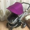 Canopy Pare-soleil Universel pour Poussette pour Bébé avec Protection Solaire Coupe-vent