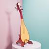 Wooden Floor Stand for Pipa & Guzheng Musical Instruments